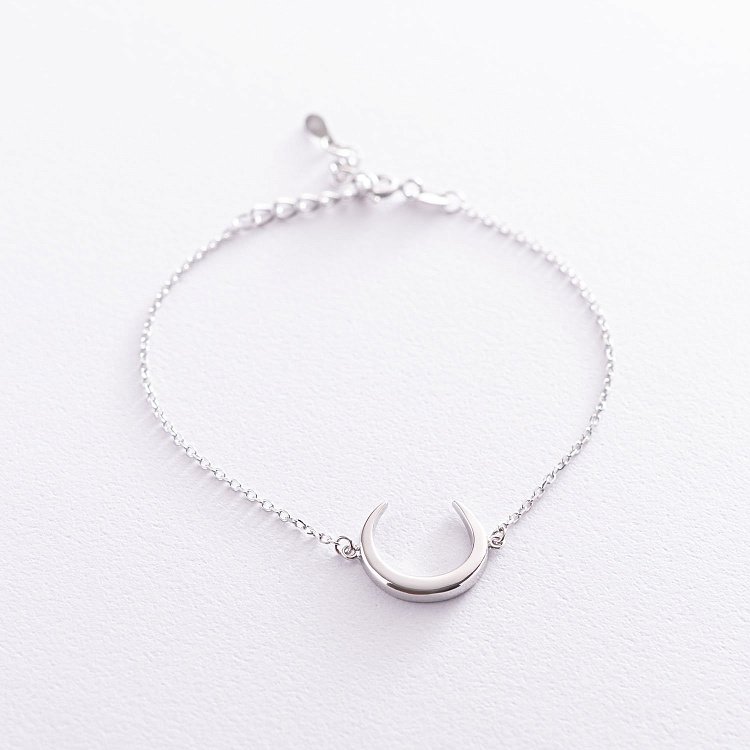 Серебряный браслет "Лунница" 141510 от ювелирного магазина Оникс - 3