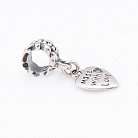 Срібний шарм "Серце" 132142 от ювелирного магазина Оникс - 1