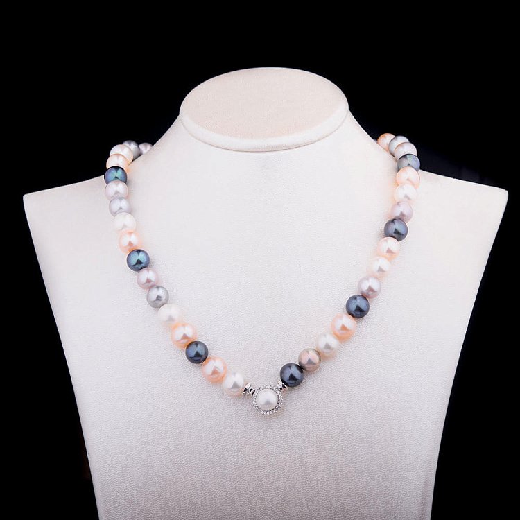 Колье из жемчуга бусы6207 от ювелирного магазина Оникс