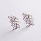 Золоті сережки з діамантами E2683cha от ювелирного магазина Оникс