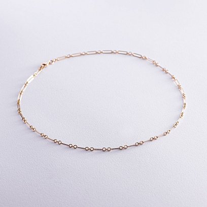 Кольє "Ванесса" у жовтому золоті кол02208 №5