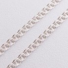 ﻿Срібний ланцюжок (плетіння Гарібальді) б011743 от ювелирного магазина Оникс - 1