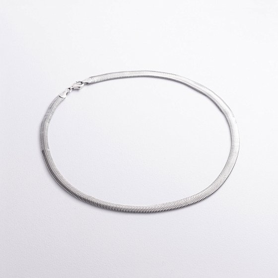 Серебряная цепочка (снейк) 6мм 15230-6