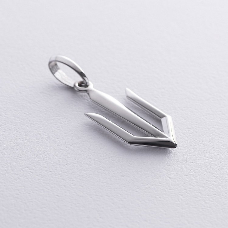 Срібна підвіска "Герб України - Тризуб" 7350 від ювелірного магазину Онікс - 2