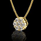 Золота підвіска з діамантами dgmp00529 от ювелирного магазина Оникс - 1