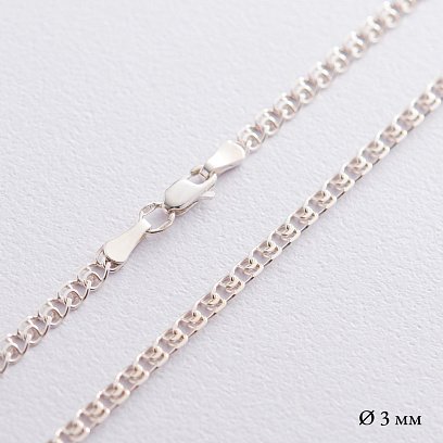 Серебряная цепочка (плетение Лав) б010363