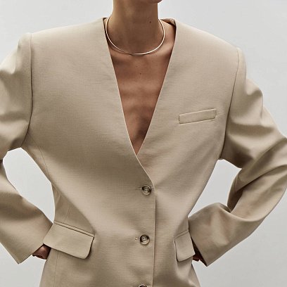 Срібне кольє - чокер (трансформер) 1100N №23