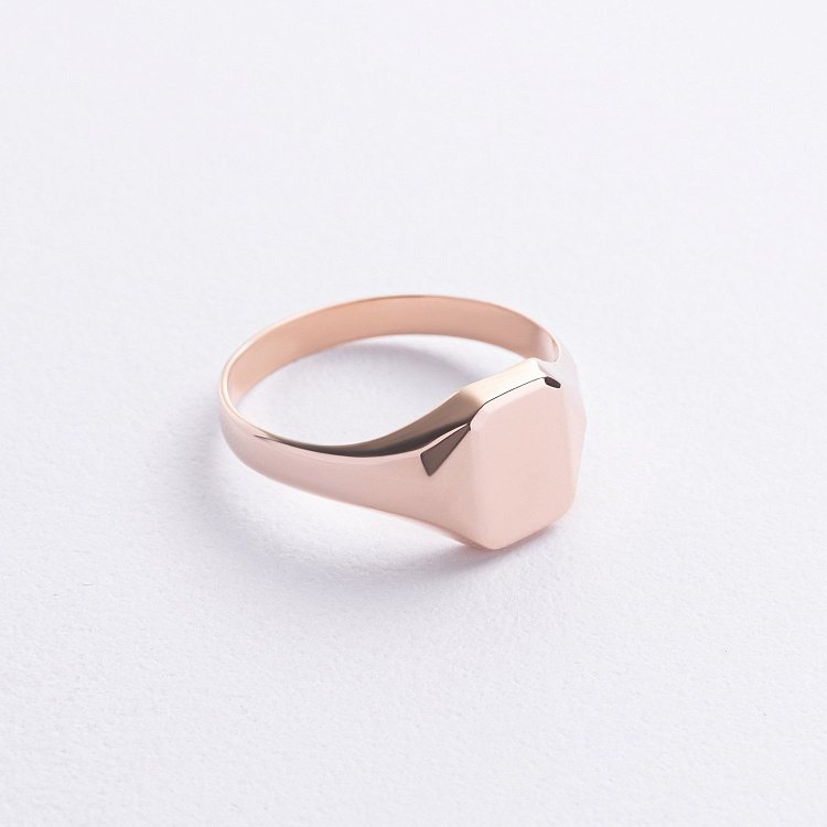 Мужская золотая печатка к08227 от ювелирного магазина Оникс - 2