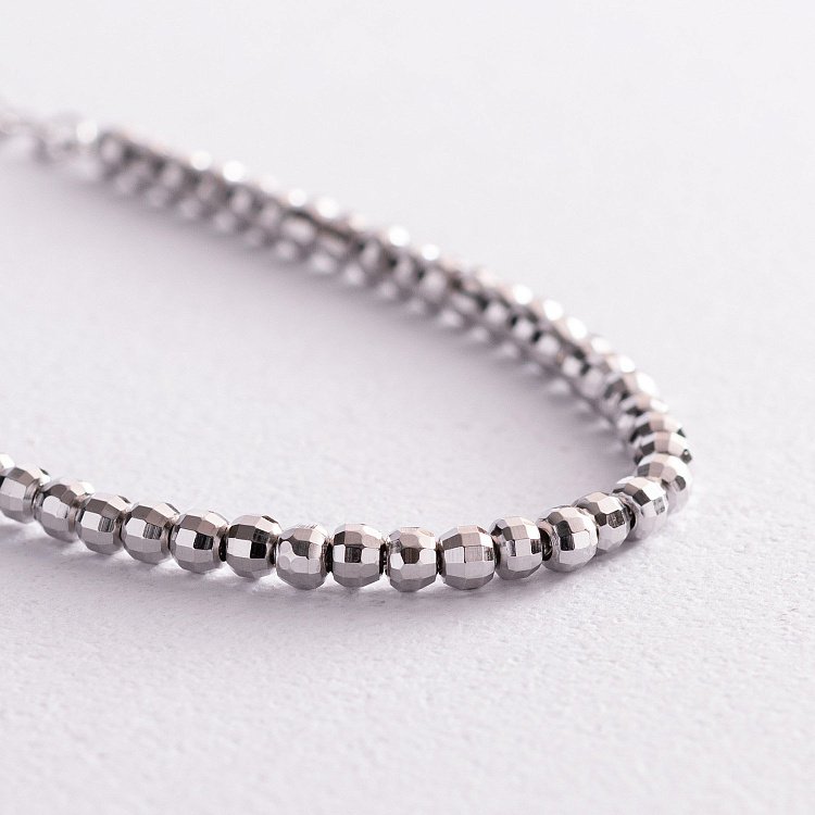 Срібний браслет "Кульки" 141600 від ювелірного магазину Онікс - 6