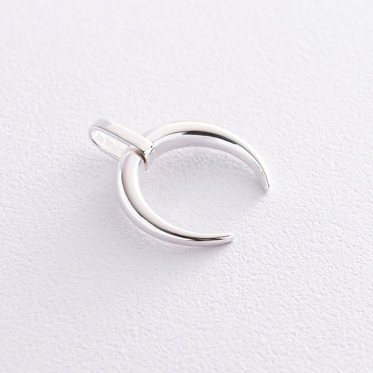 Срібна підвіска "Лунниця" 133077 від ювелірного магазину Онікс