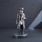 Серебряная фигура ручной работы "Еврей с Торой" сер00045е от ювелирного магазина Оникс