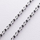 Серебряная цепочка (якорное плетение) ЧС10222 от ювелирного магазина Оникс - 2
