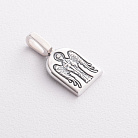 Срібна ладанка "Свята рівноапостольна цариця Олена. Ангел Охоронець" 131431 от ювелирного магазина Оникс - 1