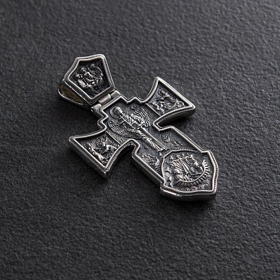 Православный крест "Распятие. Ангел Хранитель" 13582 №3