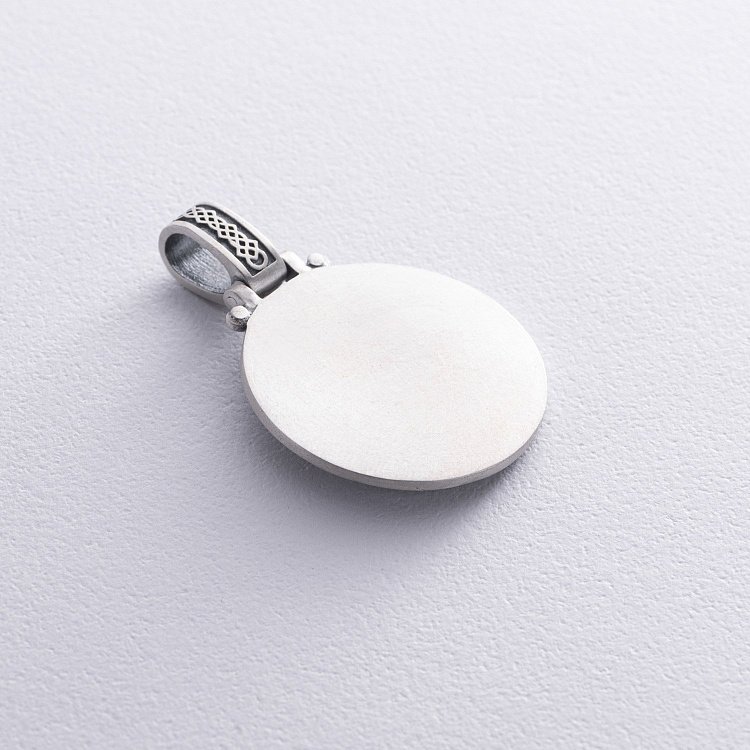 Серебряный кулон "Воин" с чернением 292 от ювелирного магазина Оникс - 6