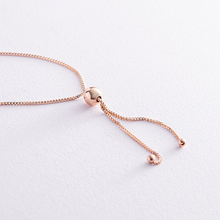 Золотий браслет "Кульки" б05113 від ювелірного магазину Онікс - 4