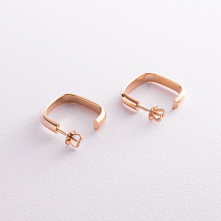 Золоті сережки - пусети "Ребекка" с07980 від ювелірного магазину Онікс - 3