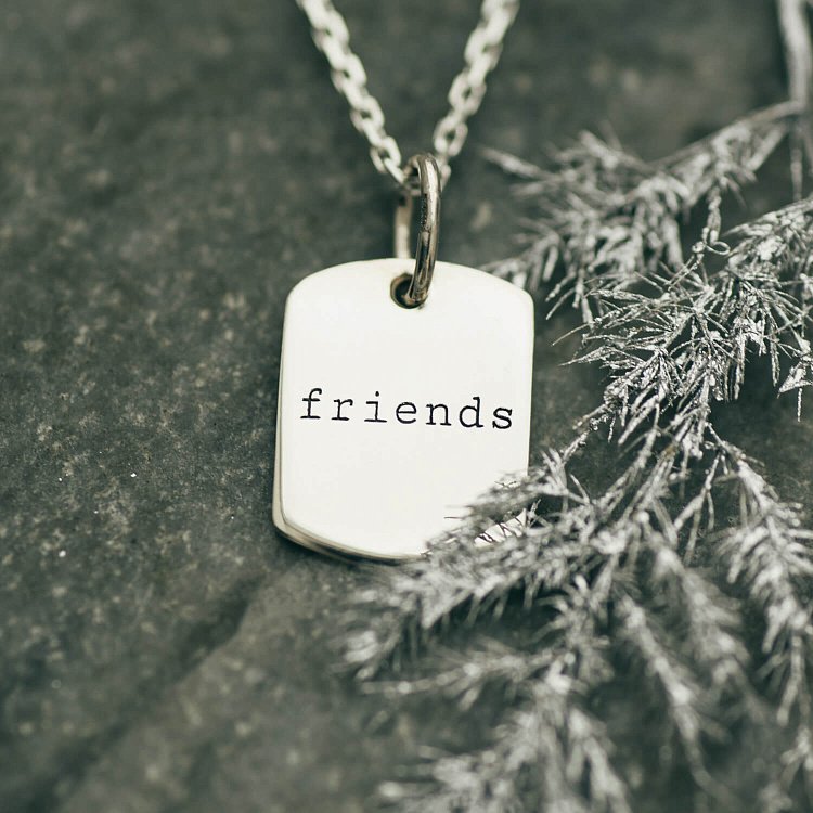 Срібний кулон "Друзі" 133039f від ювелірного магазину Онікс - 4