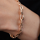 Браслет "Bianca" у червоному золоті б05742 от ювелирного магазина Оникс - 4