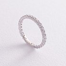 Кольцо в платине с бриллиантами кб264nl от ювелирного магазина Оникс