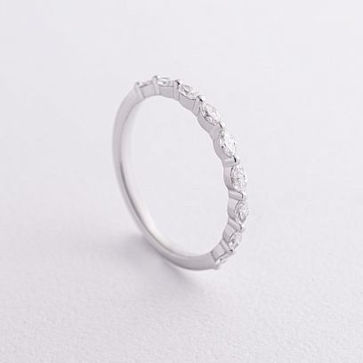 Золотое кольцо с бриллиантами кб0596ri