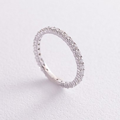 Кольцо в платине с бриллиантами кб264nl