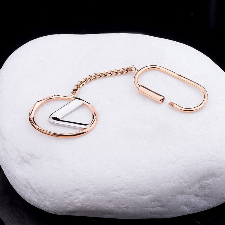 Золотой брелок "Lexus-Лексус" бр00044 от ювелирного магазина Оникс - 3