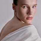 Серебряные серьги "Грация" 122705 от ювелирного магазина Оникс - 7