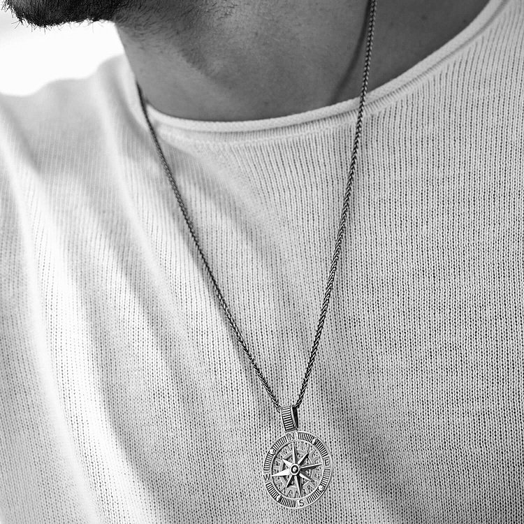 Срібний кулон "Роза вітрів" 7330 від ювелірного магазину Онікс - 1