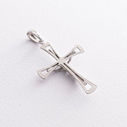 Золотий хрестик з розп'яттям п01815 №2