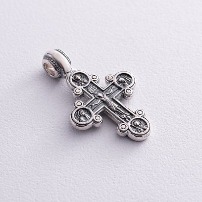 Православный крест с чернением 13089 №4