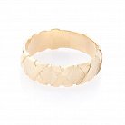 Золотий перстень без каменів к05894 от ювелирного магазина Оникс - 1