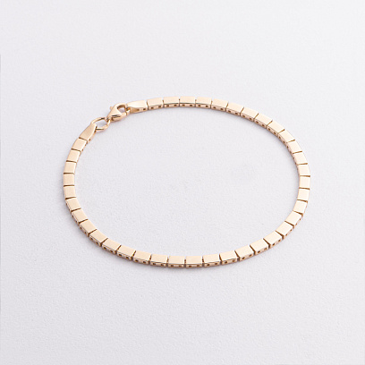 Браслет "Aria" у жовтому золоті б05710