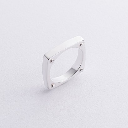 Серебряное кольцо "Giselle" 112813 №4