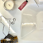 Кольє "Ванесса" mini в білому золоті кол02393 от ювелирного магазина Оникс - 8