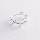 Серебряное кольцо "Листики" 112587 от ювелирного магазина Оникс