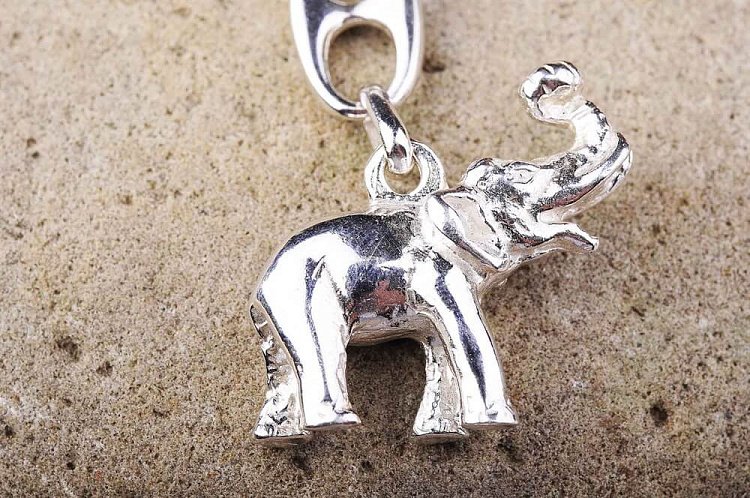 Брелок "Слоник" 10005 від ювелірного магазину Онікс - 3