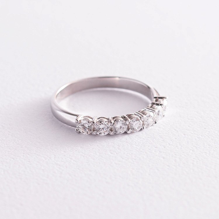 Золота каблучка "Ніколь" з діамантами 101-10098(3.0) Золота каблучка "Ніколь" з діамантами 101-10098(3.0) від ювелірного магазину Онікс