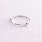 Помолвочное золотое кольцо с бриллиантами 227581121 от ювелирного магазина Оникс - 2