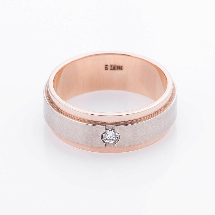 Обручальное кольцо обр000404 от ювелирного магазина Оникс - 3