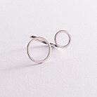 Серебряное кольцо "Авангард" 3945 от ювелирного магазина Оникс - 1