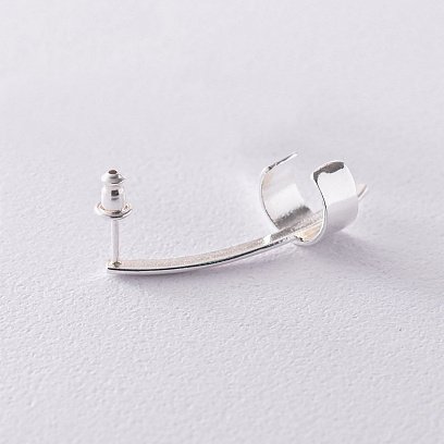 Серебряная каффа "Прикосновение" (на правое ушко) 122913 №8