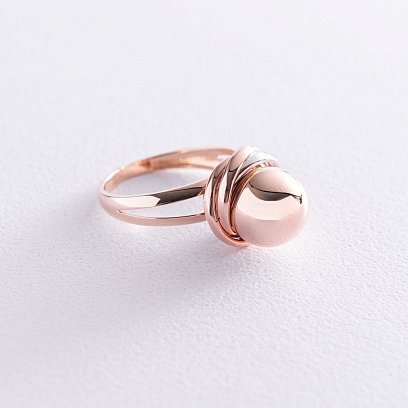 Золотое кольцо "Шар" к06656