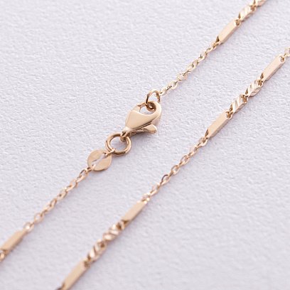 Колье - цепочка в желтом золоте ц00479