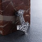 Серебряный кулон "Молот с Щитом Иггдрасиля" 7047 от ювелирного магазина Оникс - 6