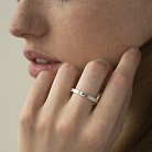 Серебряное кольцо "Сердце" 112125с от ювелирного магазина Оникс - 3