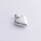 Срібний кулон "Сердечко" (кулон під чокер) 1108 от ювелирного магазина Оникс - 3
