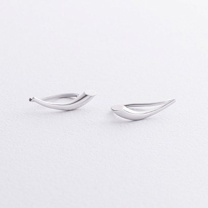 Срібні сережки - клаймбери 123410 №2