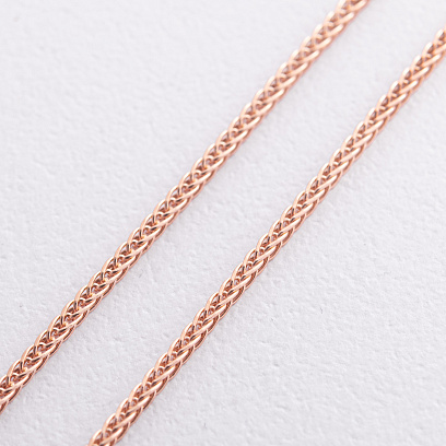 Золотий ланцюжок плетіння Колос (1 мм) ц00030-1 №2