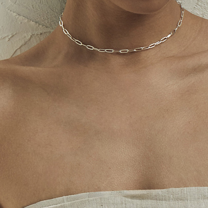 Срібне кольє "Аврора" 181195 №10